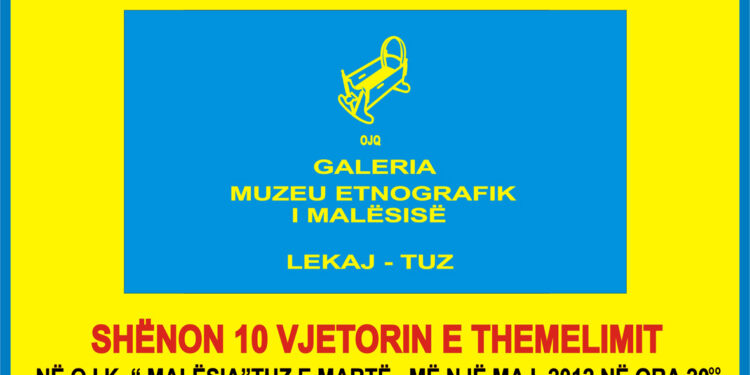Lajmërim: Muzeu Etnografik i Malësisë – 10 vjetori i themelimit