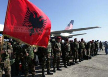 110 trupa Komando shqiptare nisen për në Afganistan