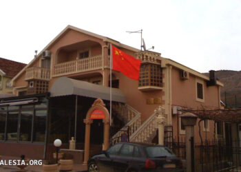 Kuriozitet – Flamuri Kinez në Tuz të Malësisë