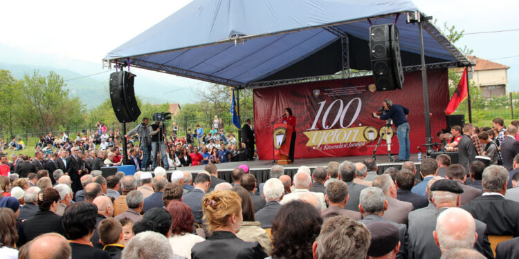 SHKA Dedë Gjon Luli nga Hoti ishte pjesëmarrës i festimit të 100 vjetorit të Kuvendit të Junikut