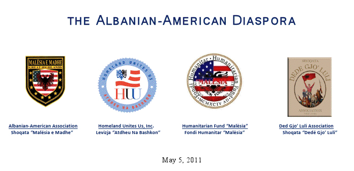 Diaspora Shqiptaro-Amerikane përkrah demonstratën në Tuz dhe dënon ashpër pushtetin malazez për shkeljen e të drejtave të shqiptarëve