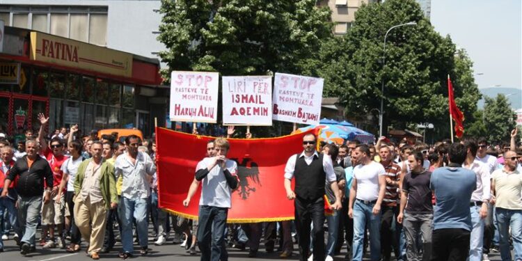 Shkup: Shqiptarët e Maqedonisë protestuan për drejtësi