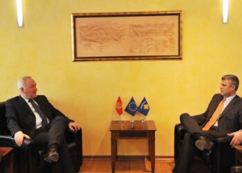 Kryeministri Thaçi priti Ferhat Dinoshën