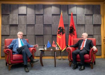 Presidenti i Shqipërisë, Ilir Meta priti në takim delegacionin e Këshillit Europian për Marrëdhëniet me Jashtë