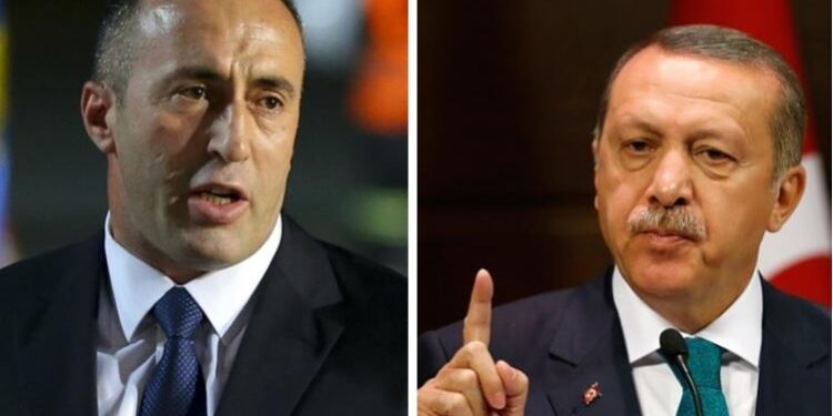 Erdogan kërcënon Haradinajn