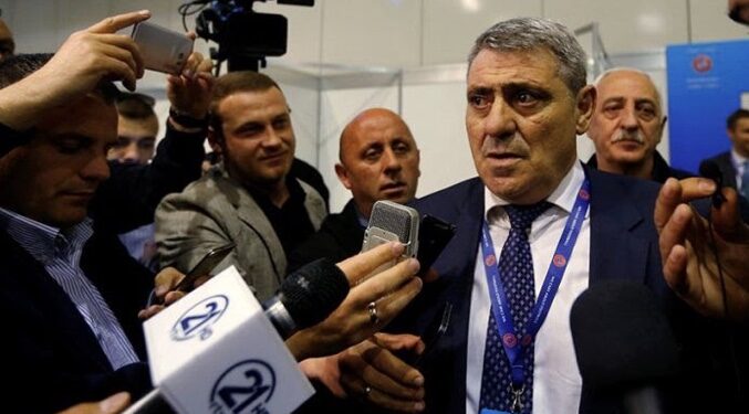 Vdiq Fadil Vokrri,kryetari i Federatës së Futbollit të Kosovës