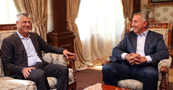 Presidenti i Kosovës, Hashim Thaçi, vizitë zyrtare në Mal të Zi