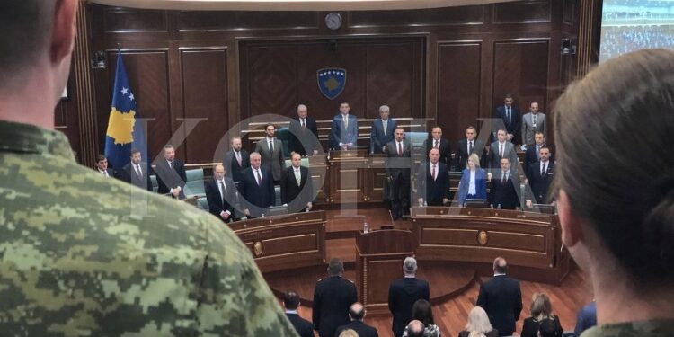 Kuvendi i Kosovës voton për formimin e Ushtrisë së Kosovës