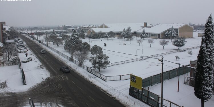 Bora zbardhë Malësinë (FOTO)