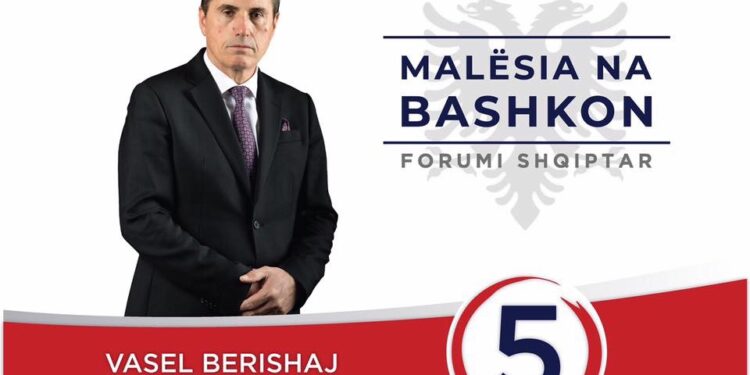 Vasel Berishaj: Votoni numrin 5, sepse,vetëm ky numër na ruan gjuhën, traditën,kulturën, dinjitetin,varret,shtëpinē e krenarinë