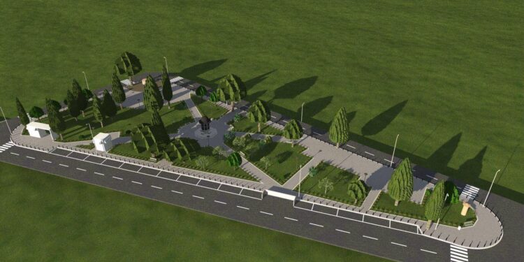 Gjeloshaj prezanton pamjet nga projekti i ri për parkun qendror në Tuz