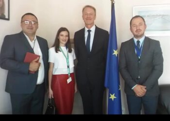 KKSH, zhvilloi takim pune në zyren e Delegacionit të Bashkimit Evropian në Podgoricë