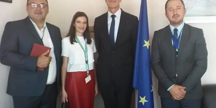KKSH, zhvilloi takim pune në zyren e Delegacionit të Bashkimit Evropian në Podgoricë
