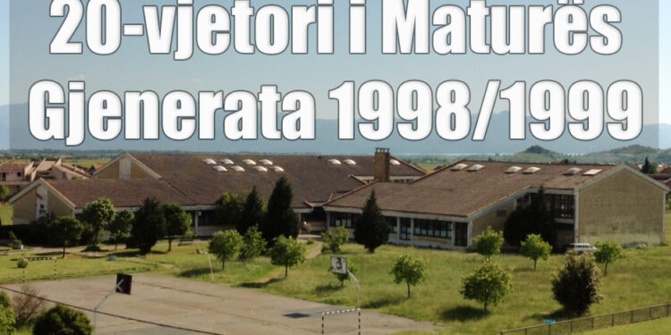 Njoftim: Gjenerata e maturantëve të vitit shkollor 1998/1999