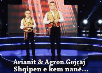 Arianit dhe Agron Gojçaj – Shqipen e kem nanë (video)