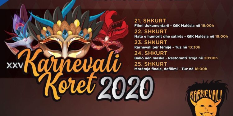Njoftim: Anulohet koncerti i karnevaleve