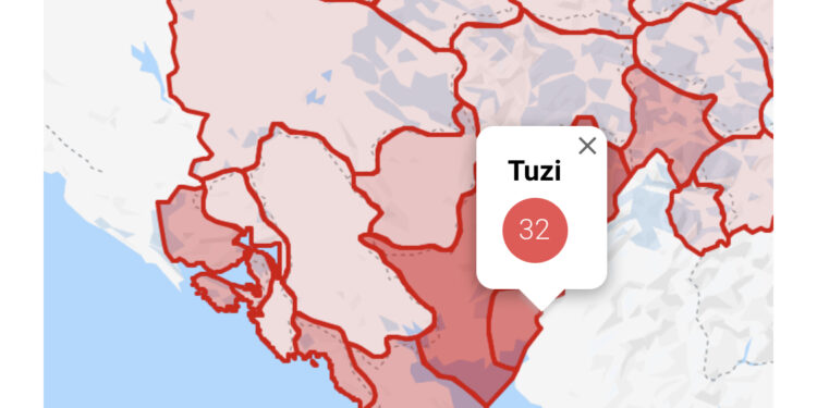 32 persona të infektuar me Koronavirus nga Malësia, të gjithë në gjendje stabile shëndetësore