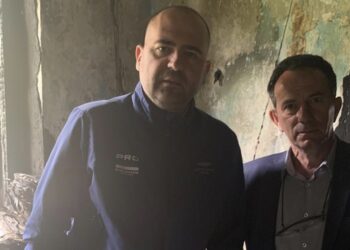 Kurtezi: Me keqardhje kam vizituar rrenojat e djegura të shkollës shqipe në Dacaj