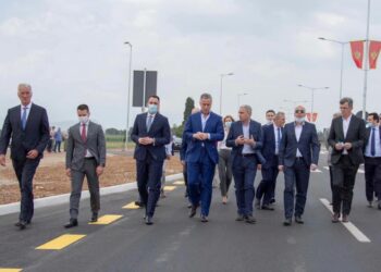 Kryhet faza e parë e bulevardit Tuz – Podgoricë