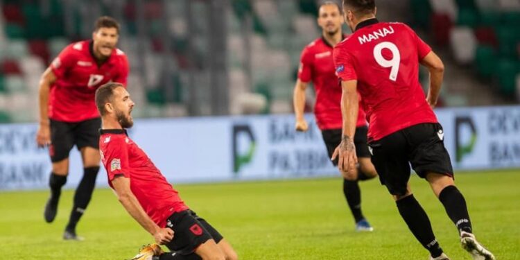 Shqipëria fiton Bjellorusinë në Minsk