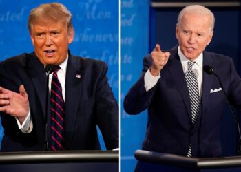 Një debat i parë kaotik mes kandidatëve Trump dhe Biden