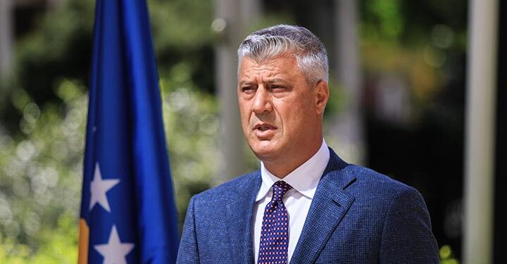 Presidenti i Kosovës, Hashim Thaçi jep dorëheqje