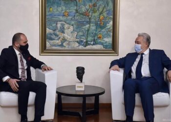 Ambasadori Ridi Kurtezi takon Kryeministin e MZ, Zdravko Krivokapiq