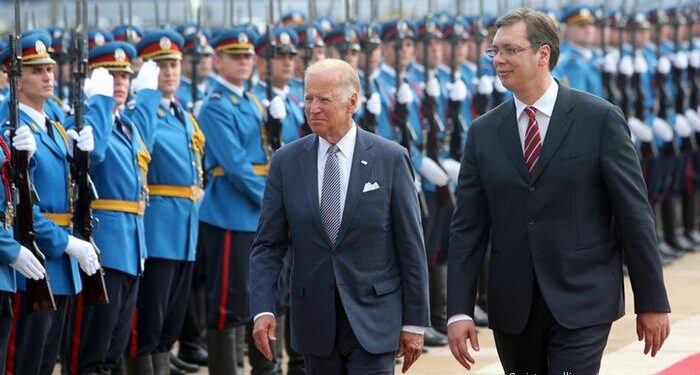Urimi i Bidenit shkakton reagime të shumta në Beograd