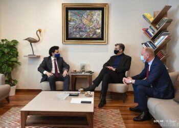 Zëvëndëskryeministri i MZ, Dritan Abazoviq, priti në takim kreun e LDSH-së, Camaj dhe Hasangjekaj