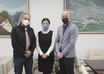 Hasangjekaj priti në takim kryetarin e Fondacionit Plavë Guci nga NY