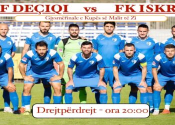 KF Deçiqi vs FK Iskra – Gjysmëfinale e Kupës së Malit të Zi (Drejtpërdrejtë)