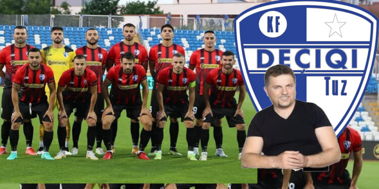 Nikollë Nikprelaj prezanton Himnin e KF Deçiqi