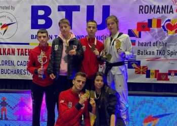Kampionati ballkanik në taekwondo, anëtarët e klubit Besa fitojnë 5 medalje
