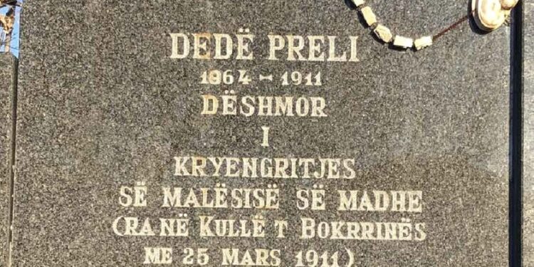 Rënia e dëshmorit të popullit, Dedë Prëlë Nikollaj, frymëzim për brezat e rinj