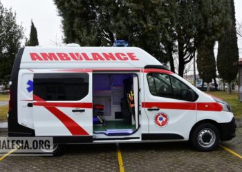 Autoambulancë, dhuratë nga Ambasada e Kinës për Komunën e Tuzit