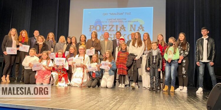 Në Tuz, për nder të 7 Marsit – Ditës së Mësuesit, mbahet gara në recitim, “Poezia na bashkon”