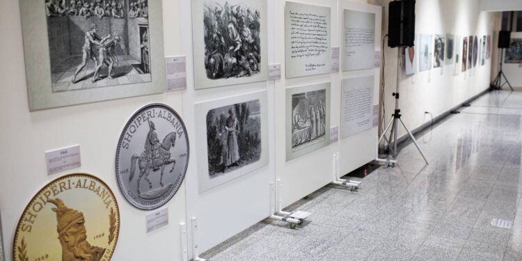 Ekspozitë ,,Portrete të Skënderbeut gjatë shekujve” në Tuz