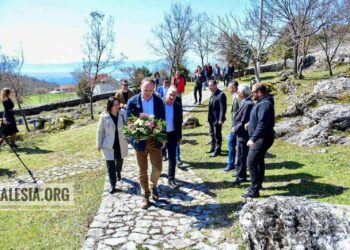 Vendosen lule te shtatorja e prijësit legjendar Dedë Gjon Lulit