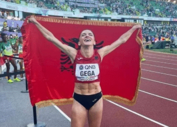 Luiza Gega kampione e Evropës në 3000 metra me pengesa