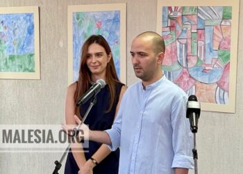 Mbahet Ekspozita e piktorit të ri nga Malësia, Kolë Tomë Bojaj