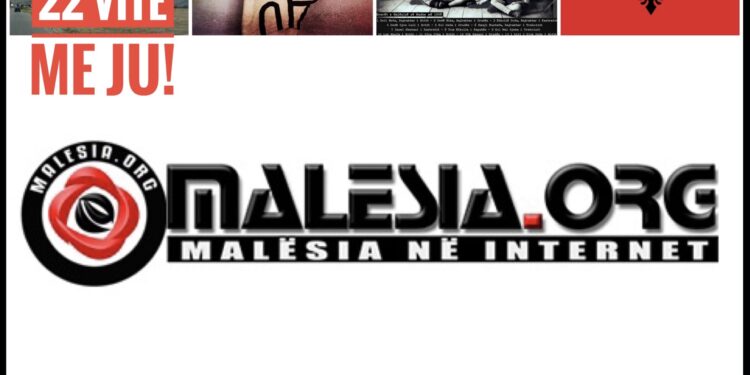 Sot “MALESIA.ORG” mbush 22 vjet !