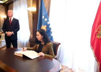 Vjosa Osmani sot në Podgoricë, do të vizitojë edhe Tuzin e Ulqinin