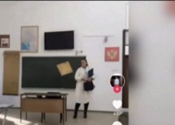 Pamje skandaloze nga Gjimnazi i Tuzit