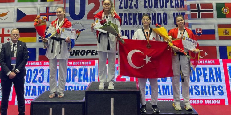 Angjella Berishaj fitoi medaljen e bronztë në Kampionatin Evropian në Taekwondo