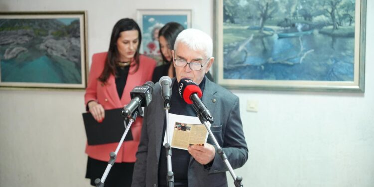 Mbahet Ekspozitë personale e piktorit malësor, Nikollë Lucgjonaj