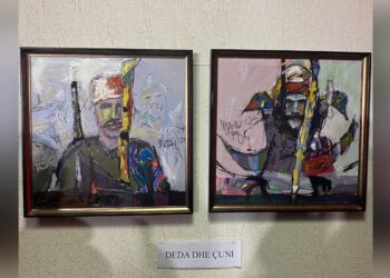 U mbajt ekspozita e pikturave e këngëtarit dhe piktorit të mirënjohur malësor Nikollë Nikprelaj