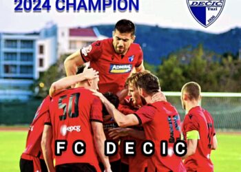 Historike- KF “Deçiqi”, Kampion i Ri i Malit të Zi