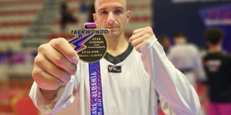 Zinedin Beqoviq fitoi vendin e parë në Kampionatin Evropian për klube