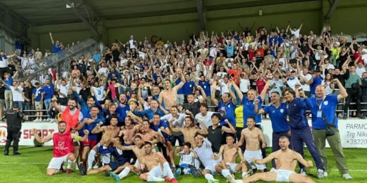KF Otrant Olimpik nga Ulqini shkruan histori, ngjitet në ligën e parë të Malit të Zi