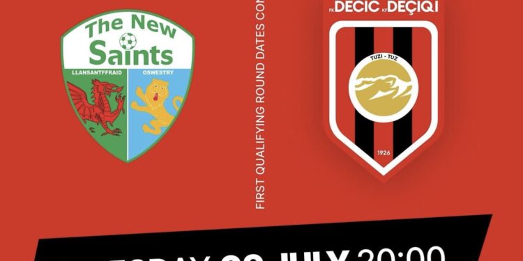 Liga e Kampionëve – KF Deçiqi luan kundër TNS në Uells